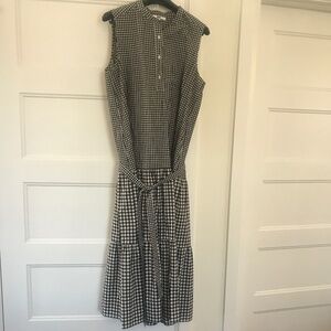 Uniqlo checked shirtdress